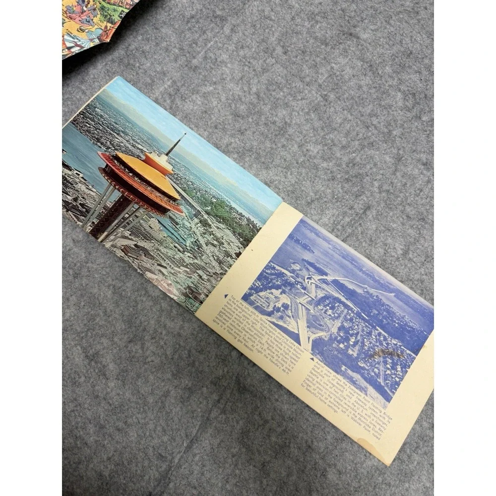 1960s Washington state memorabilia and‎ travel info books lot of 2